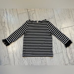 J crew striped shirt
